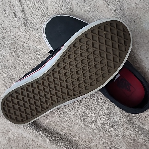 Vans Dark Gray Canvas Shoes - Picture 3 of 3